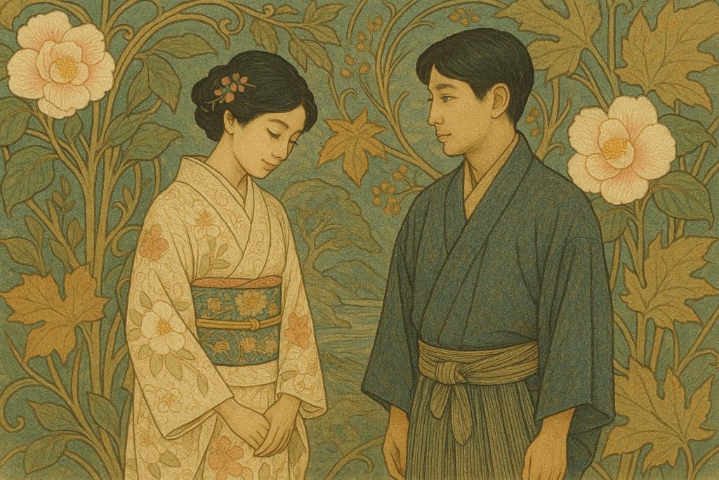 麻生 信子 馴れ初めの背景と出会い

